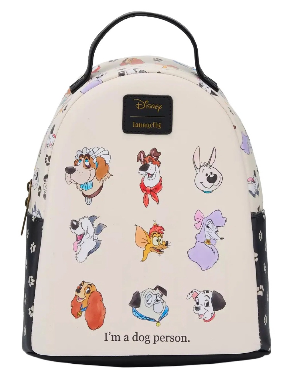 Loungefly Disney I’m A Dog Person Characters Mini Backpack